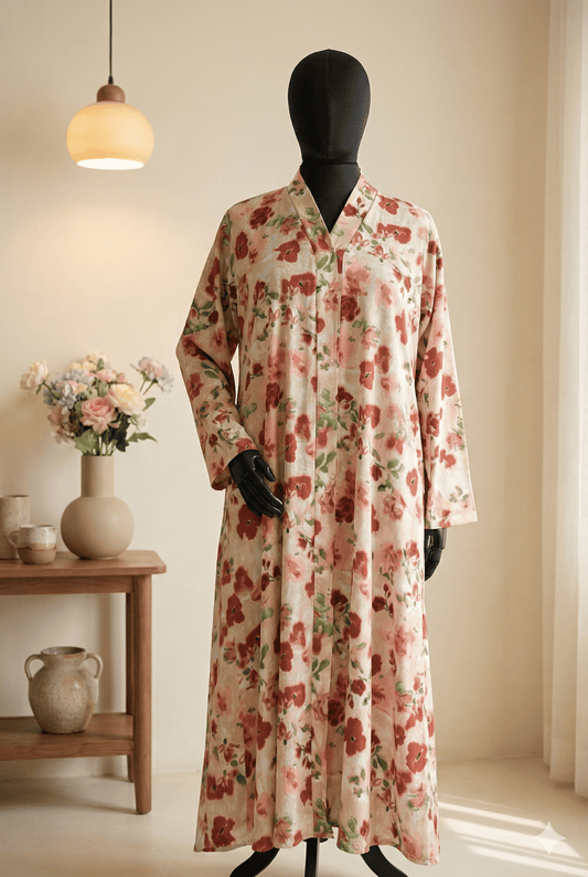 Kids abaya Little Bee’s Garden Lawn abaya