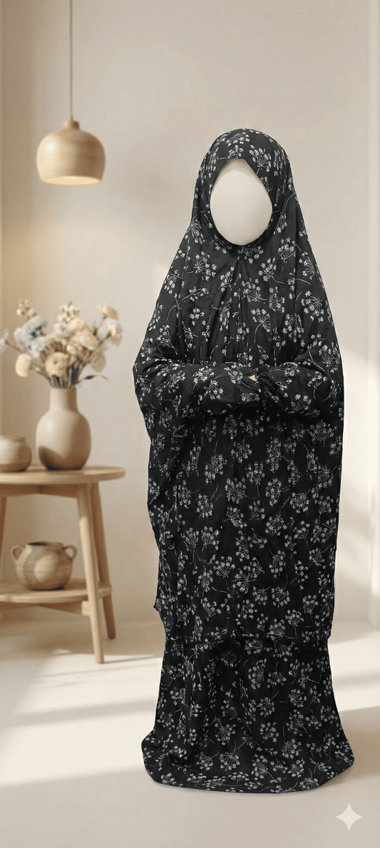 Midnight Serenity Prayer Scarf for Kids