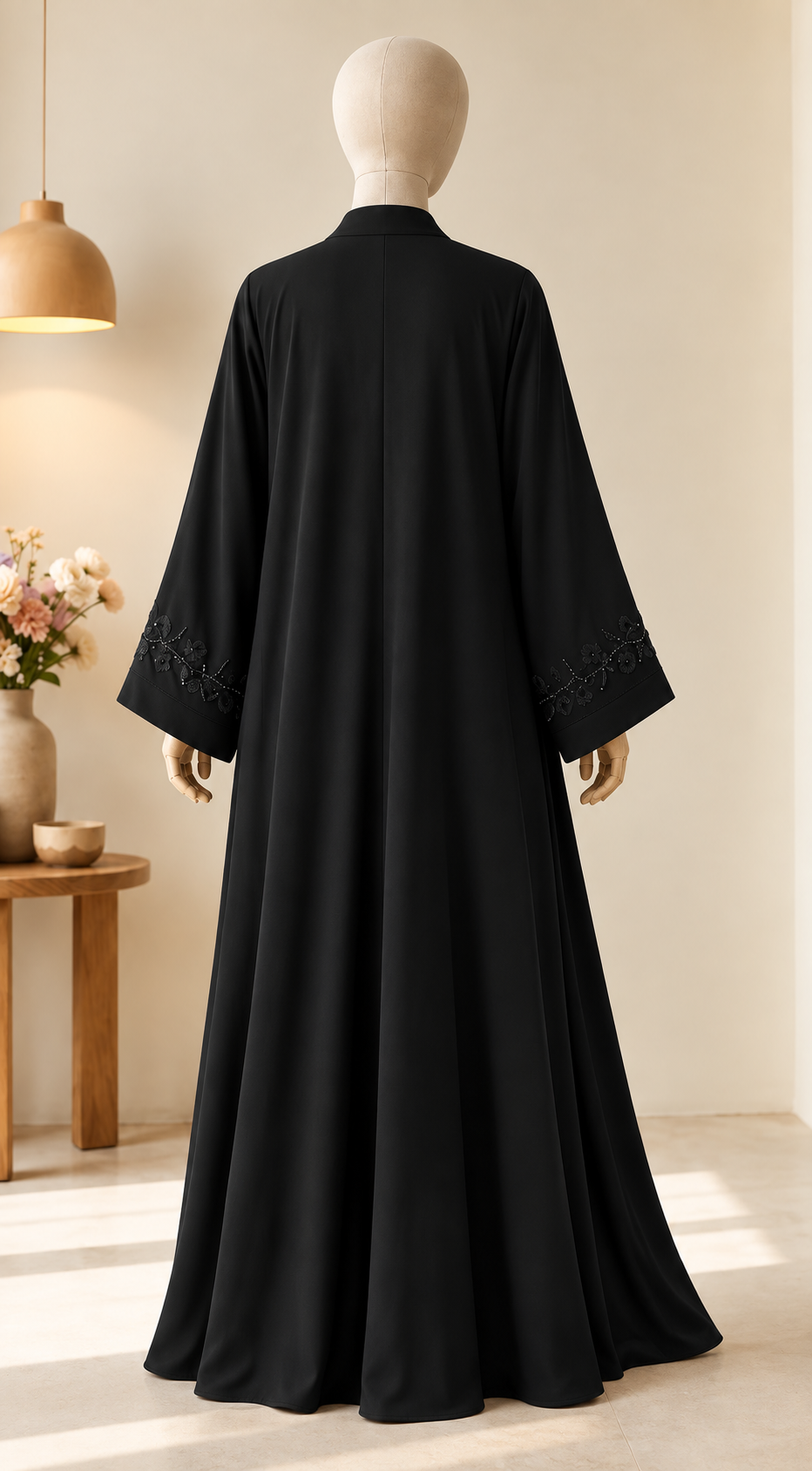 Bakhtawar Black Abaya 89