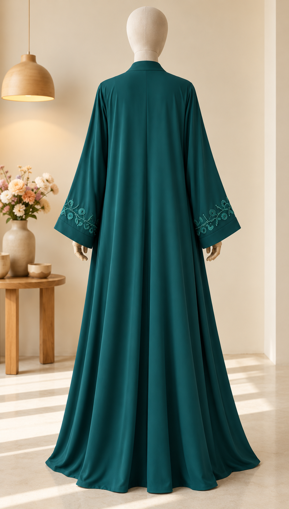 Bakhtawar Green Abaya