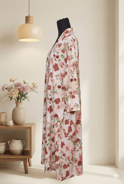 Kids abaya Little Bee’s Garden Lawn Abaya