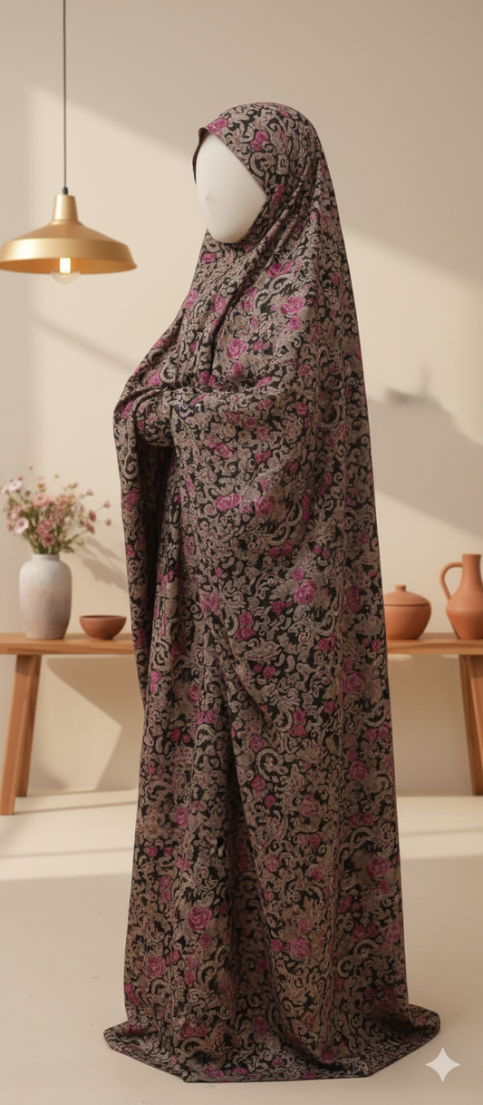 Berry Prayer Scarf for Kids