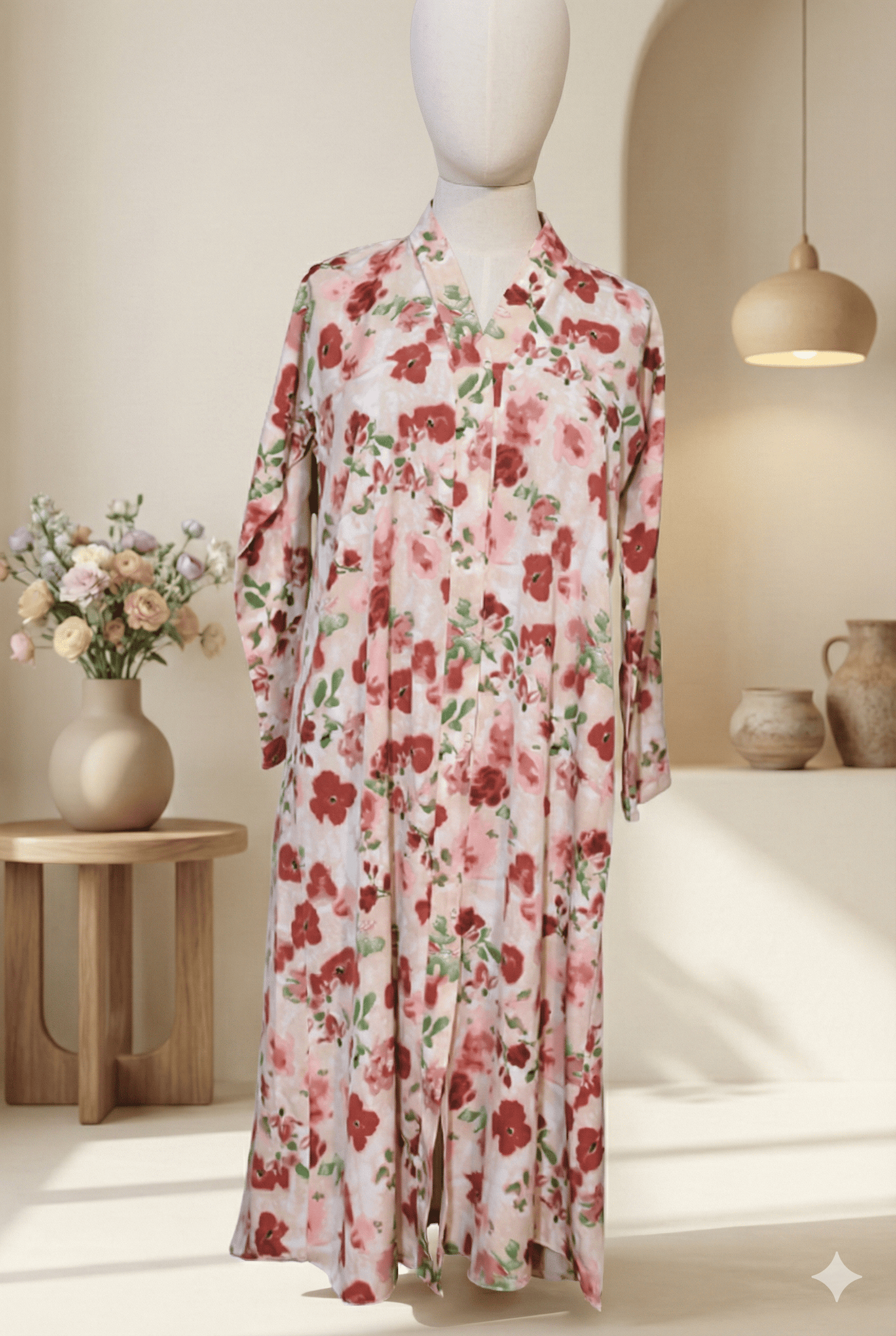 Kids abaya Little Bee’s Garden Lawn Abaya