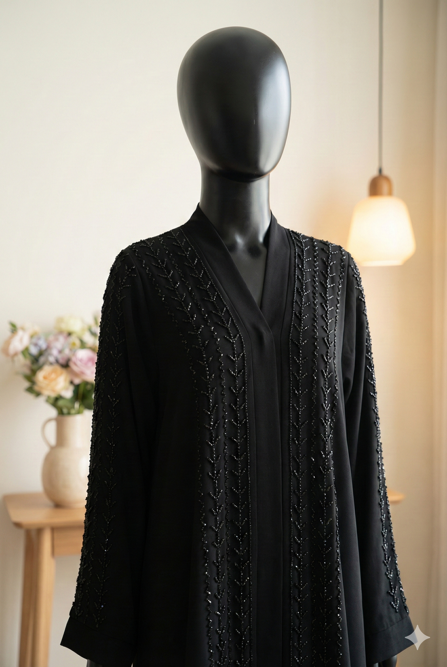🖤 COAL Premium Handcrafted Abaya – Timeless Elegance &amp; Durability