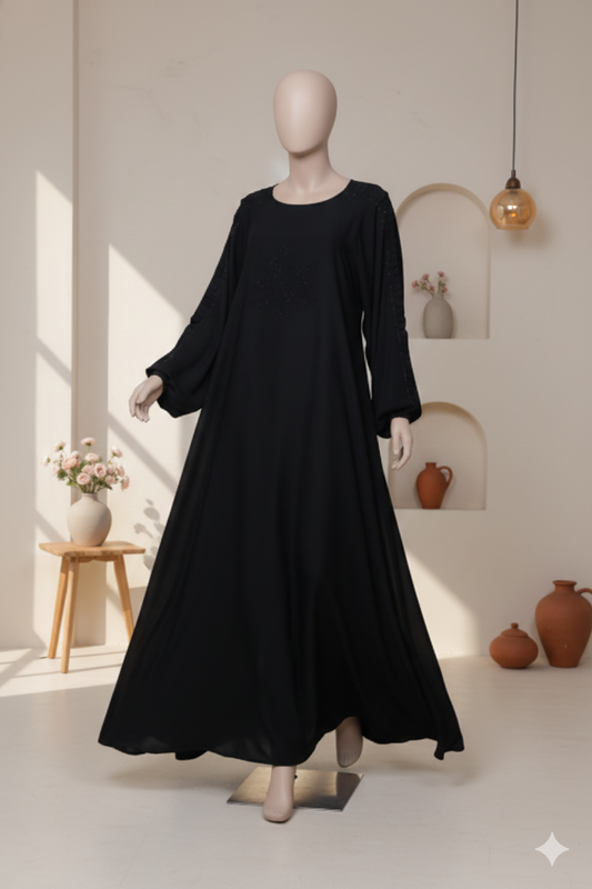 Black Formal Abaya