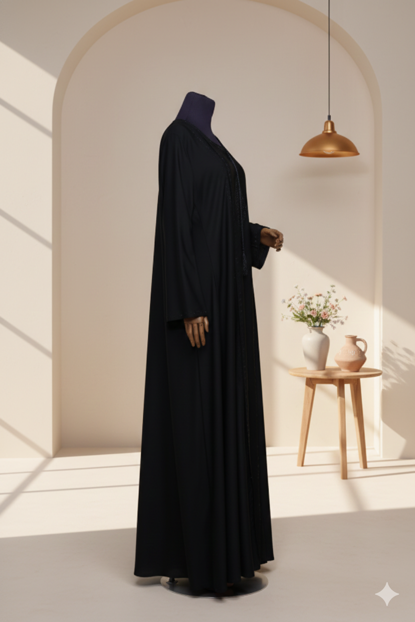 Black Formal Abaya