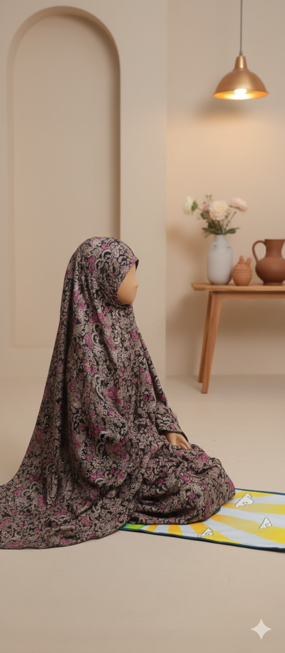 Berry Prayer Scarf for Kids