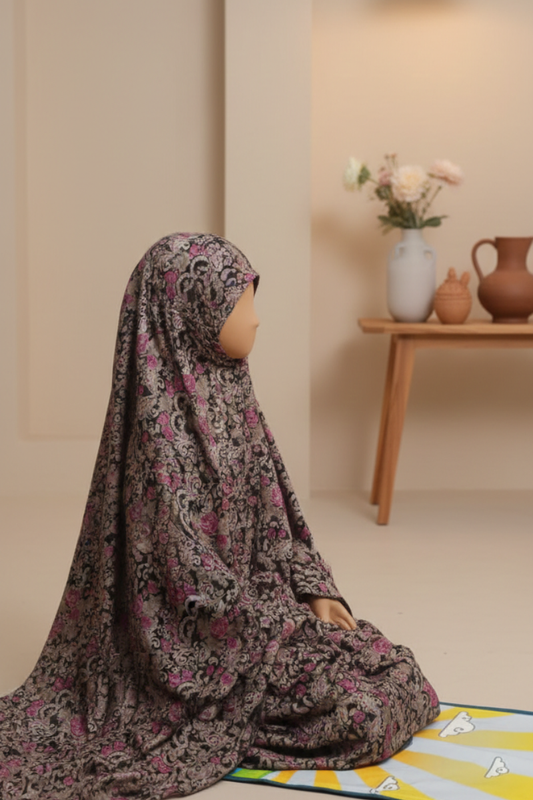 Berry Prayer Scarf for Kids