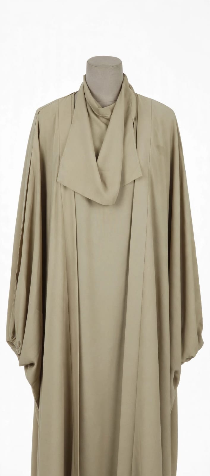Elegance Draped Kaftan Abaya / Designer Modest Wear