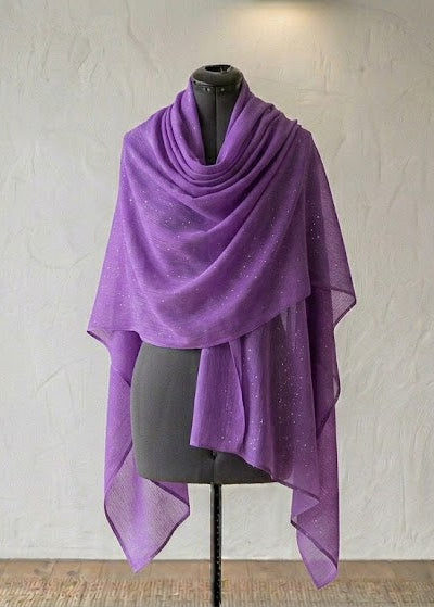 ✨ Premium Glitter Lawn Scarves — Where Elegance Meets Shimmer (75 Colors Available)
